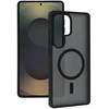 Tel Protect Aura Matte Magsafe dėklas skirtas Samsung Galaxy S25/S24 juodos spalvos