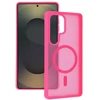 Tel Protect Aura Matte Magsafe dėklas skirtas Samsung Galaxy S26 Ultra hot rožinės spalvos
