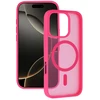 Tel Protect Aura Matte Magsafe dėklas skirtas Apple iPhone 16 Pro hot rožinės spalvos
