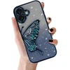 Tel Protect Butterfly Vanduo dėklas skirtas Apple iPhone 17 mėlynos spalvos