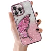 Tel Protect Butterfly Vanduo dėklas skirtas Apple iPhone 16 Plus rožinės spalvos