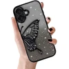 Tel Protect Butterfly Vanduo dėklas skirtas Apple iPhone 17 juodos spalvos