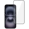 Tel Protect Topt Full Glue 6D Apsauginis stiklas skirtas Apple iPhone 16 Juodas