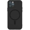 Tel Protect MagSilicone dėklas skirtas Apple iPhone 15 Pro juodos spalvos