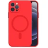 Tel Protect MagSilicone dėklas skirtas Apple iPhone 13 Pro raudonos spalvos