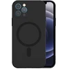 Tel Protect MagSilicone dėklas skirtas Apple iPhone 15 Pro juodos spalvos