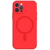 Tel Protect MagSilicone dėklas skirtas Apple iPhone 15 raudonos spalvos