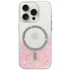 Tel Protect Moonlite Magsafe dėklas skirtas Apple iPhone 16 rožinis skaidrus