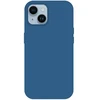 Tel Protect silikoninis Premium dėklas telefonui iPhone 15 Plus mėlynos spalvos