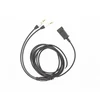 Tellur QD iki 2 x Jack 3,5 mm adapterio kabelis 2,2 m juodas