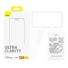 Grūdinto stiklo ekrano apsauga Baseus OS Diamond Series HD, skirta iPhone 14 Pro Max (Clear)