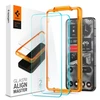 Spigen Alm Glas.TR 2 vnt. – Apsauginis stiklas skirtas Nothing Phone 2 (Transparent)