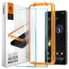 Spigen Alm Glas.TR 2 vnt. – Apsauginis stiklas skirtas Google Pixel 7A (Transparent)