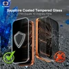 Grūdintas stiklas Tel Protect 10X Privacy DLC Diamond Coating, skirtas Iphone 18 Pro