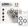 Tel Protect 3D Lens grūdintas stiklas fotoaparatui, skirtas Iphone 18 Pro/18 Pro Max, skaidrus (3 vnt. objektyvui)