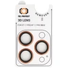 Tempered glass Tel Protect 3D Lens on camera for Iphone 17 Pro/17 Pro Max oranžinis (lens 3 pieces)
