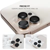 Tel Protect 3D Lens grūdintas stiklas fotoaparatui, skirtas Iphone 18 Pro/18 Pro Max, skaidrus (3 vnt. objektyvui)