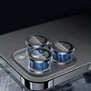 Tempered glass Tel Protect 3D Lens on camera for Iphone 17 Pro/17 Pro Max oranžinis (lens 3 pieces)