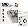 Apsauginis stiklas Tel Protect 3D Lens on camera skirtas Apple iPhone 17 Pro/17 Pro Max sidabrinis (lens 3 pieces)