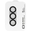 Tempered glass Tel Protect 95% AR+AF Full Metal Camera Protector on camera for Samsung Galaxy S26 Ultra baltas (camera island)