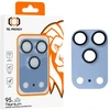 Tel Protect 95% AR+AF Full Metal Camera Protector apsauga kamerai, skirta iPhone 17 Pro Max, šviesiai mėlyna (blokas)