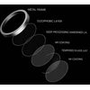 Grūdintas stiklas Tel Protect Titanium Lens 99% AR kamerai, skirtas Iphone 18 Pro/18 Pro Max, skaidrus (objektyvas 3 vnt.)