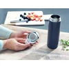 Leifheit 03275 travel mug 600 ml Juodas, Mėlyna Nerūdijantis plienas