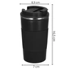 Termosas Springos 500 ml juodas