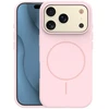 TFO Plonas silikoninis Mag dėklas, skirtas iPhone 17 Pro 6,3" / 18 Pro 6,3", šviesiai rožinis