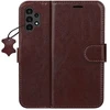 TFO Išmanusis „Luxe“ odinis dėklas, skirtas Samsung Galaxy A13 4G, rudas