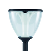 TelForceone SUNARI saulės lempa LED FLS-98 MODERN Post 3000K+6000K 2200mAh LiFePO4 + PIR Forever Light