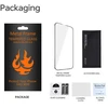 TFO Grūdinto stiklo metalinis rėmelis, skirtas "iPhone 16 Plus" 6,7 juodas rėmelis