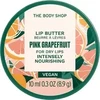 The Body Shop Sviestas lūpoms vegan lūpų sviestas Rožinis greipfrutas 10ml