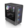 Thermaltake S200 TG ARGB Midi Tower korpusas juodas