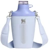 Thermos bottle with shoulder strap The Stanley Cross Bottle 0.68L light mėlynas