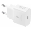 Įkroviklis Samsung EP-T2510XWEGEU 25W + USB-C kabelis baltas