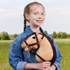 Tootiny Koń na kiju Hobby Horse HOPPIHORSE A4 smėlio spalva