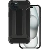Fusion Accessories Topt Armor Carbon Dėklas skirtas Apple iPhone 15 Plus juodos spalvos