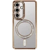 Fusion Accessories Tel Protect Bling Magsafe dėklas skirtas Samsung Galaxy S26 aukso spalvos
