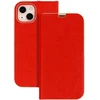 Fusion Accessories Topt Book dėklas su rėmeliu skirtas Huawei P8 Lite 2017/P9 Lite 2017 raudonos spalvos