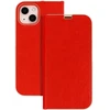 Fusion Accessories Topt Book dėklas su rėmeliu skirtas Xiaomi Redmi Note 11 Pro/Note 11 Pro 5G raudonos spalvos