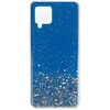 Fusion Accessories Topt Brilliant skaidrus dėklas skirtas Samsung Galaxy A42 5G mėlynos spalvos