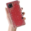 Toptel Topt Brilliant skaidrus dėklas skirtas Samsung Galaxy A42 5G raudonos spalvos