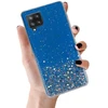 Fusion Accessories Topt Brilliant skaidrus dėklas skirtas Samsung Galaxy A42 5G mėlynos spalvos