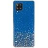 Fusion Accessories Topt Brilliant skaidrus dėklas skirtas Samsung Galaxy A42 5G mėlynos spalvos