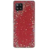 Toptel Topt Brilliant skaidrus dėklas skirtas Samsung Galaxy A42 5G raudonos spalvos