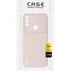 Fusion Accessories Topt Camshield Soft dėklas skirtas Motorola Moto E7 Power/E7i Power rusvai gelsvas