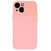Fusion Accessories Topt Camshield Soft dėklas skirtas Samsung Galaxy S24 Plus Salmon