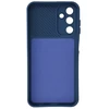 Dėklas Toptel Topt Camshield Soft skirtas Samsung Galaxy A15 4G/5G mėlynos spalvos