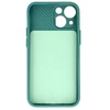 Toptel Topt Camshield Soft dėklas skirtas Apple iPhone 14 Pro Max Dark žalias